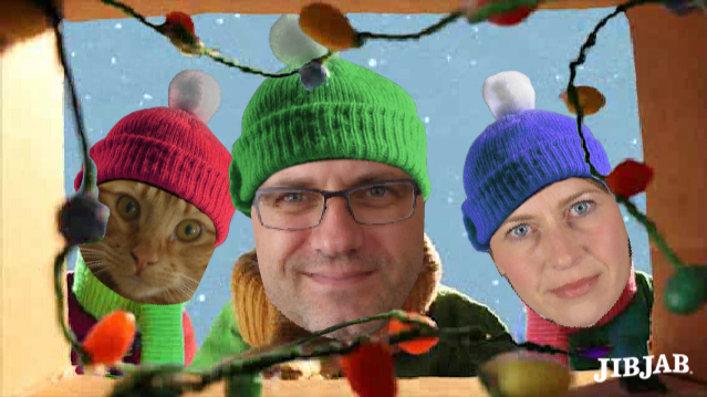 Da guckst du! Wir wünschen frohe Weihnachten und ein tolles neues Jahr! (Video)