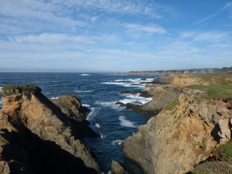 Raue Natur: die zerklüftete Küste von Mendocino