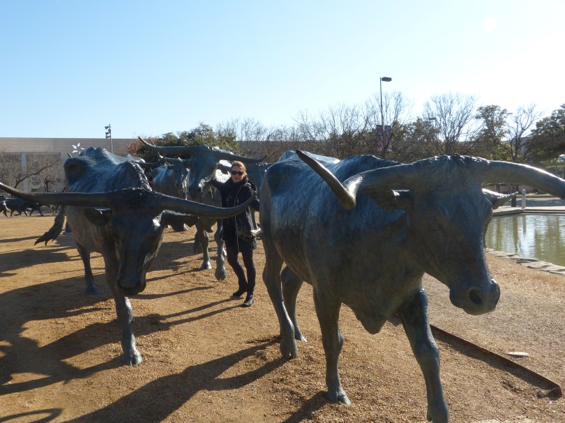 Alles im Griff: Chris unternimmt einen kurzen Abstecher zum Chisholm Trail