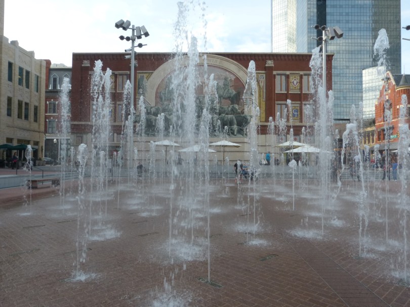 Fort Worth historische Downtown rund um den Sundance Square