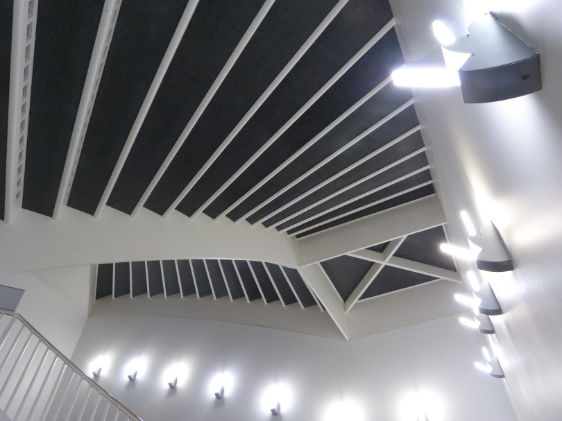 Erinnert an M. C. Escher: Treppenaufgang im Museum of Contemporary Art