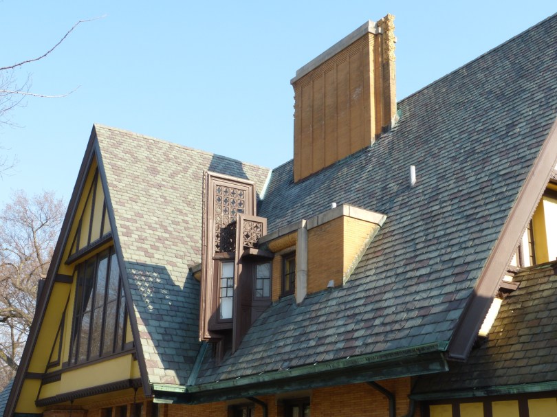 Nathan G. Moore House von Frank Lloyd Wright (1895/1922)