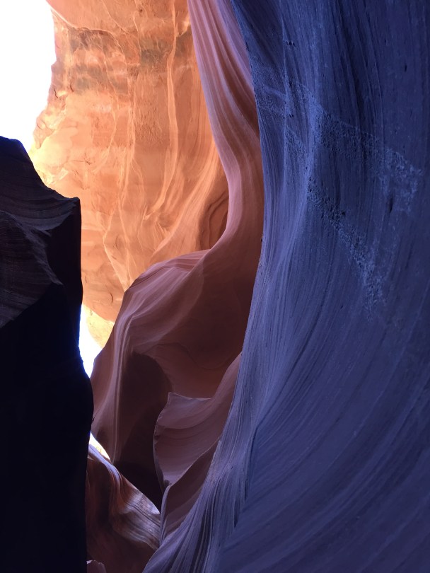 Wir waren hier: Hilde und Herbert im Antelope Canyon