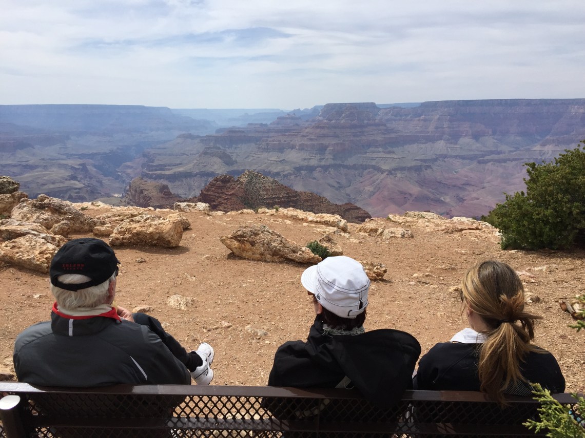 Gestern norddeutsche Tiefebene, heute arizonisches Hochplateau: Familie Ehlers