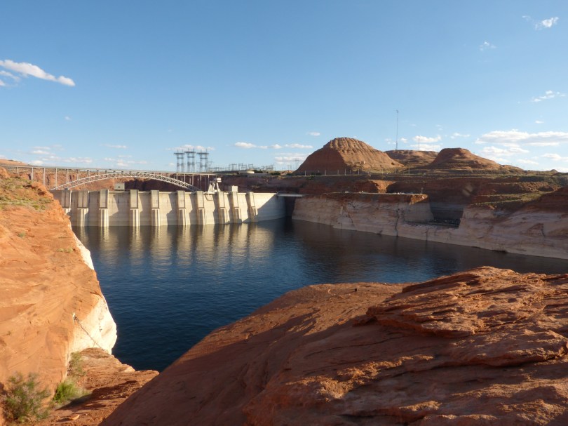Glen Canyon Dam: nördlicher Staudamm des Colorado River