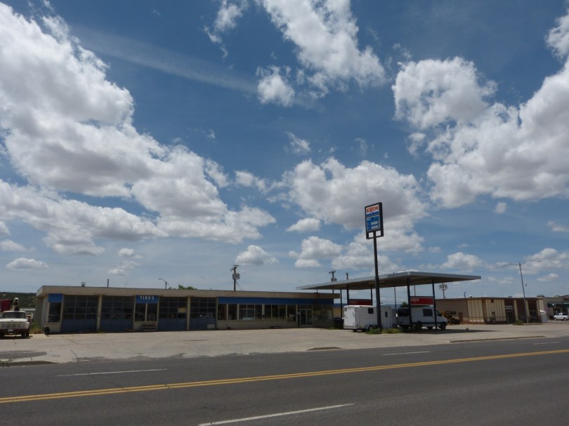 Route 66: Tankstelle in Seligman