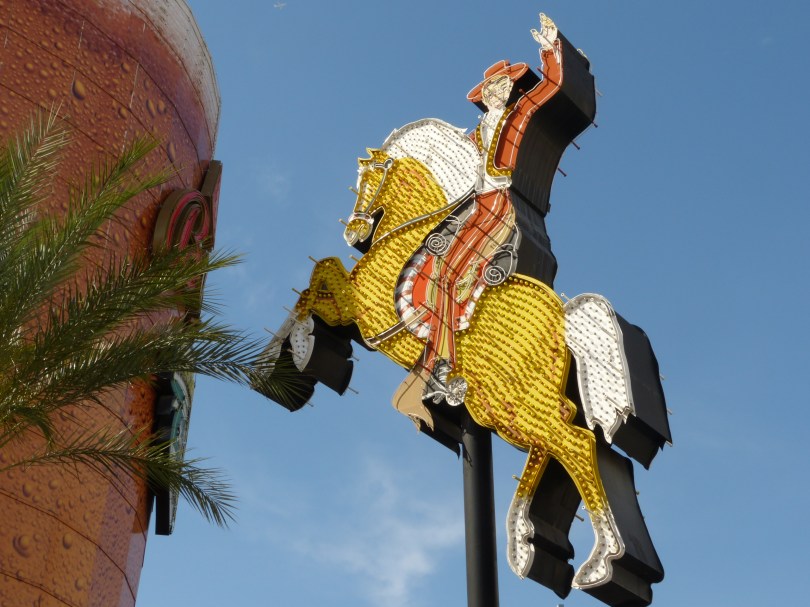 Elektrischer Reiter: Relikt aus dem Las Vegas der 50er-Jahre