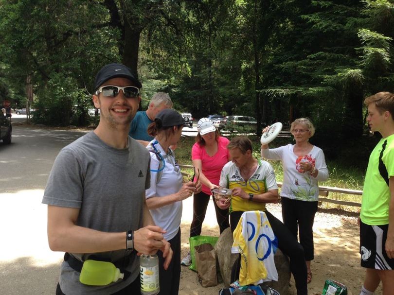 Kurze Rast und ein Energieschub für den letzten Abschnitt