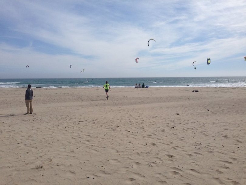 Waddell Beach: Zieleinlauf