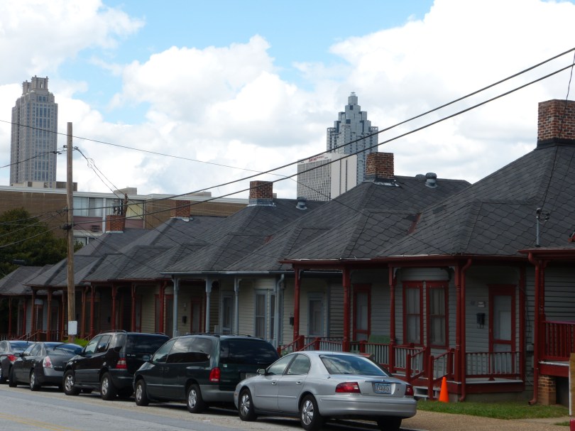 Sogenannte "Shotgun Houses": Angeblich konnte man mit einer Schrotladung quer durchs ganze Haus schießen...