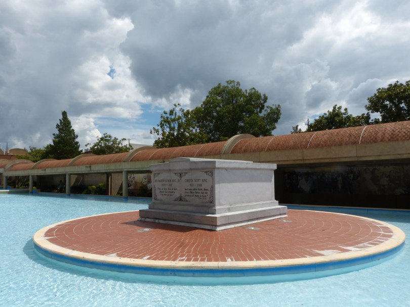 King Center: Begräbnisstätte von Martin Luther King und seiner Frau Coretta Scott King