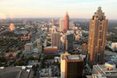 Atlanta von oben