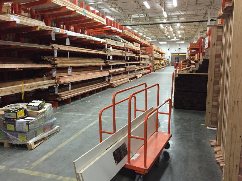 ...und auf einmal ist der Baumarkt dein bester Freund