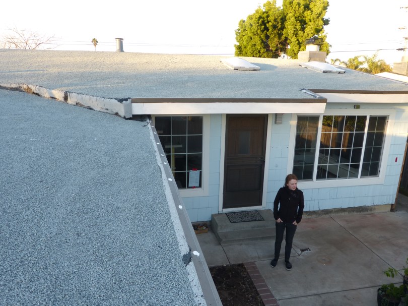 Nach drei Tagen ist das Dach fertig: El Niño kann kommen