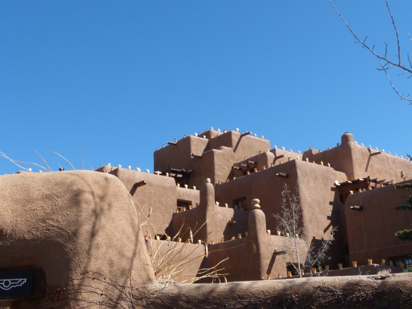 Pueblo-Architektur wohin man sieht