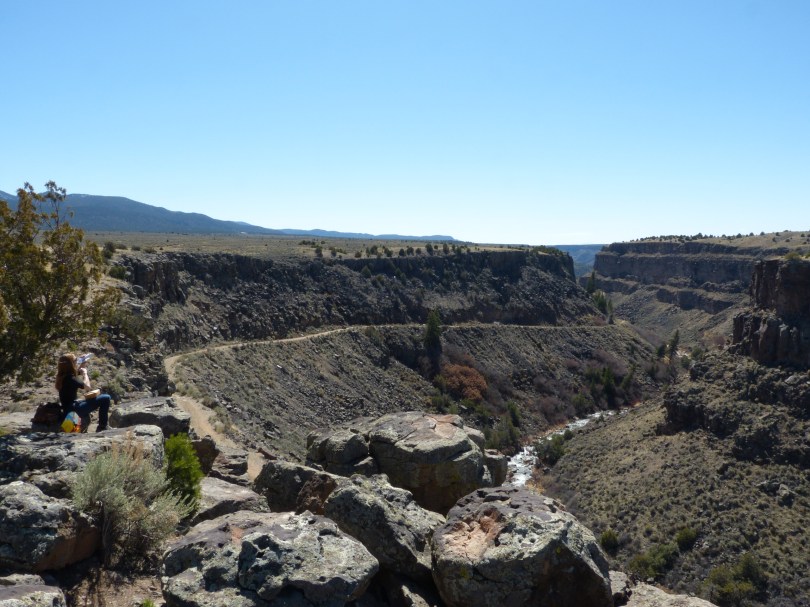 Stulle mit Aussicht: Rio Grande del norte National Monument