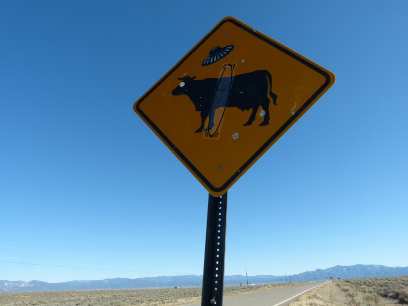 Kühe und Ufos – einfach mal googlen :-)