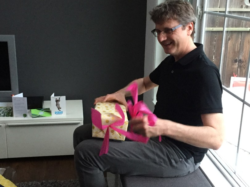 Birthday Boy: Neben all dem Trubel wird Andreas auch noch ein Jahr älter