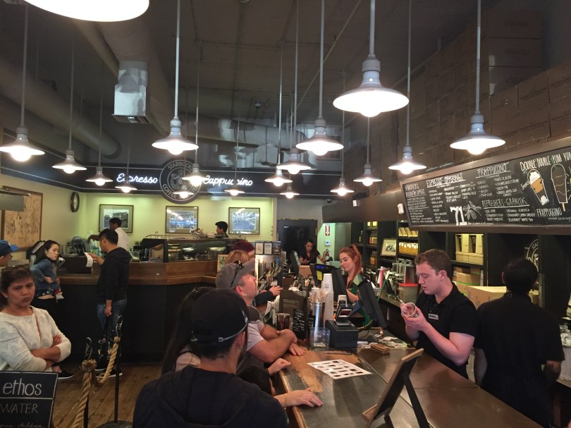 Touristenattraktion: der erste Starbucks von 1971