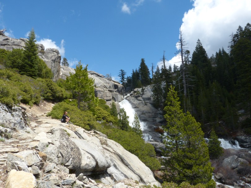 Aufstieg zu den Chilnualna Falls