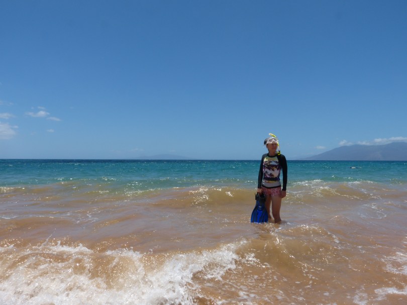 Malu'aka Beach: Chris und die Wasserschildkröten (nicht im Bild)