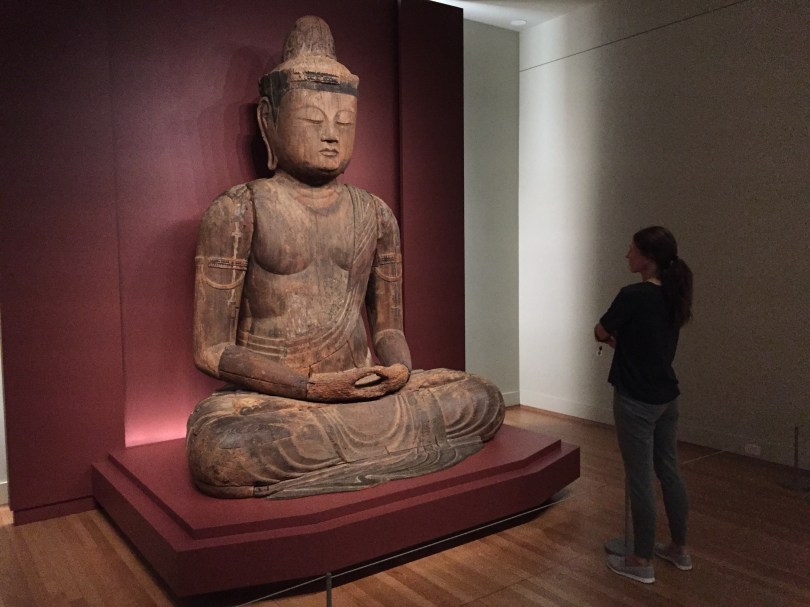Größte japanische Holzskulptur in den USA: Buddha Mahavairocana (ca. 1150)