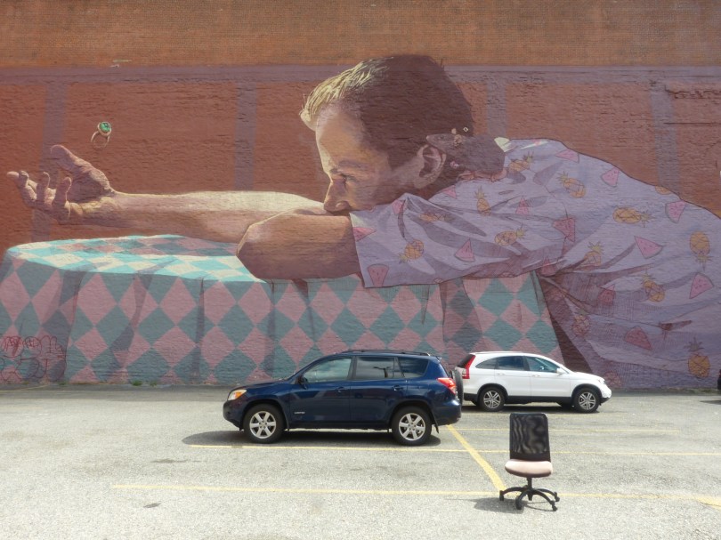 She Never Came: Wandbild von Bezt (2015)