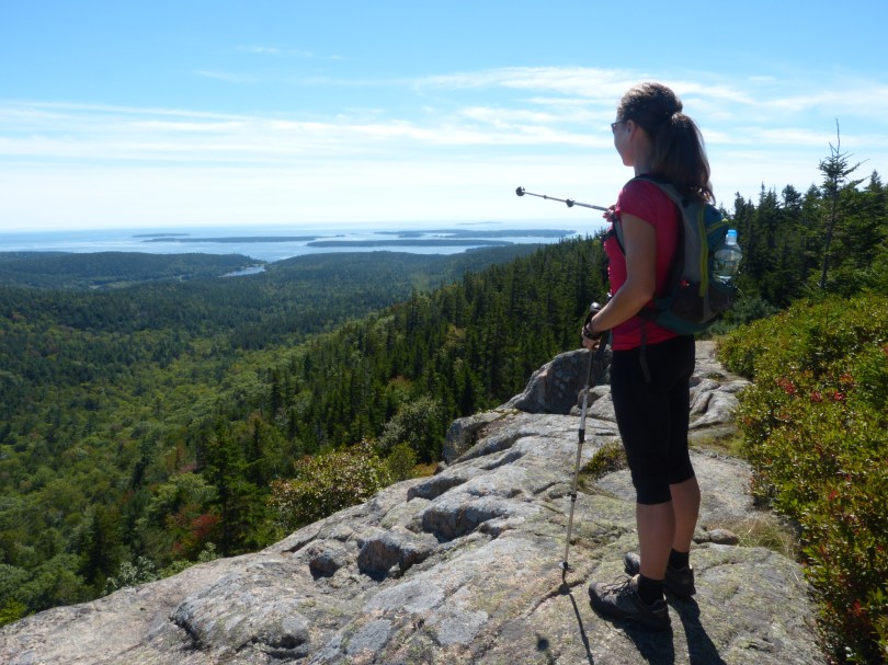 Kaiserwetter und super Sicht: Aufstieg zum Sargent Mountain