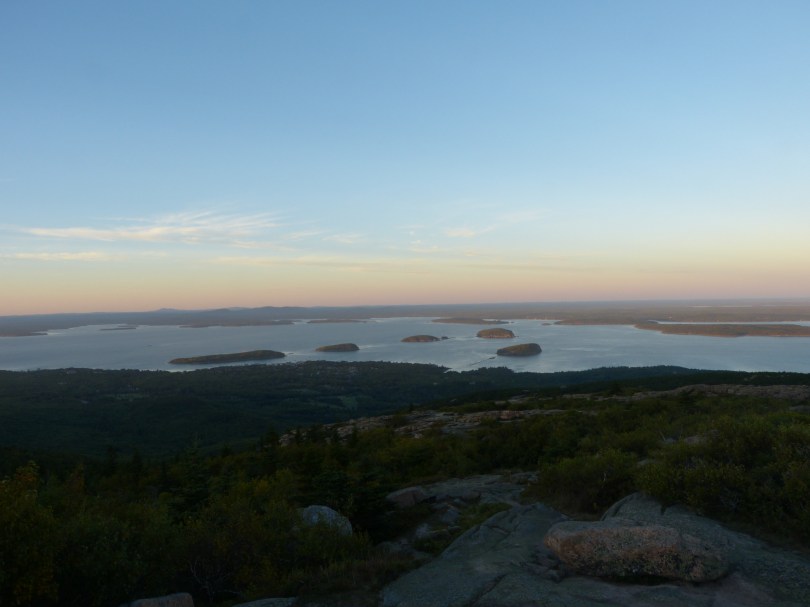 Abendstimmung über Acadia