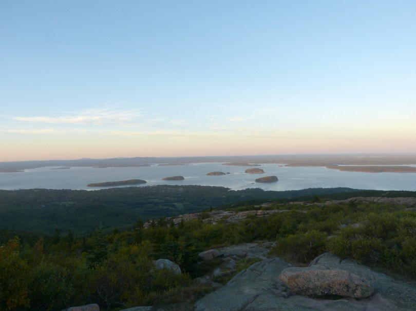 Abendstimmung über Acadia