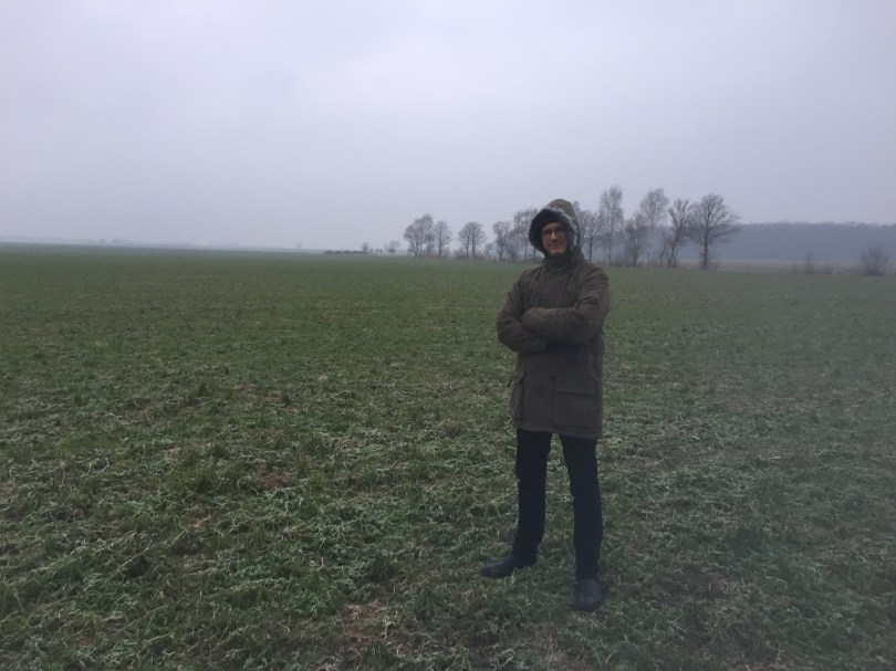 Kontrastprogramm: von der Großstadt auf den Acker