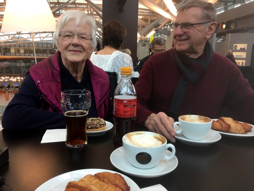 Ein letztes Franzbrötchen, dann heißt es Abschied nehmen