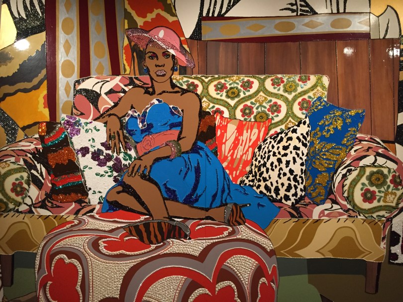 Voll Strass! "Something You Can Feel" von Mickalene Thomas