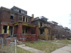 Menschenleer: Ganze Stadtviertel sind verlassen