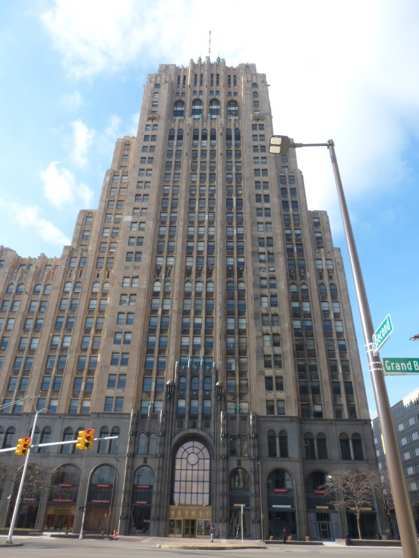 Art déco vom Feinsten: Fischer Building von Architekt Albert Kahn (1928)