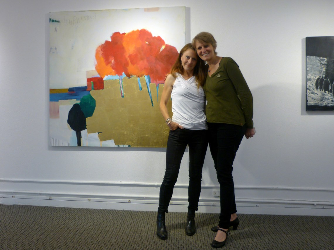 Allerbeste (Kunst-)Freundinnen: Christina und Christine auf der Vernissage