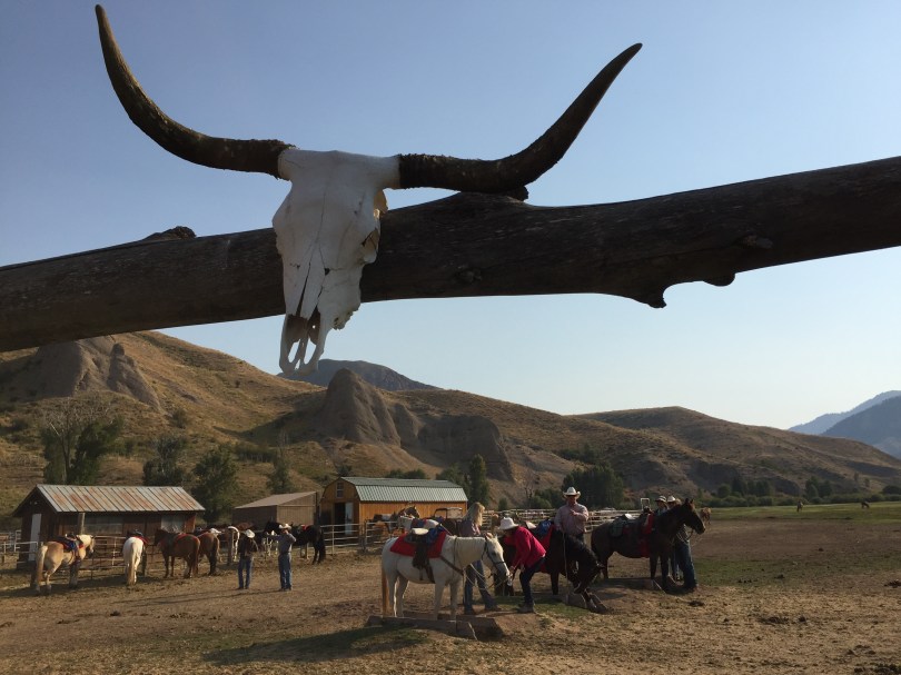 Eingang zur Mill Iron Ranch