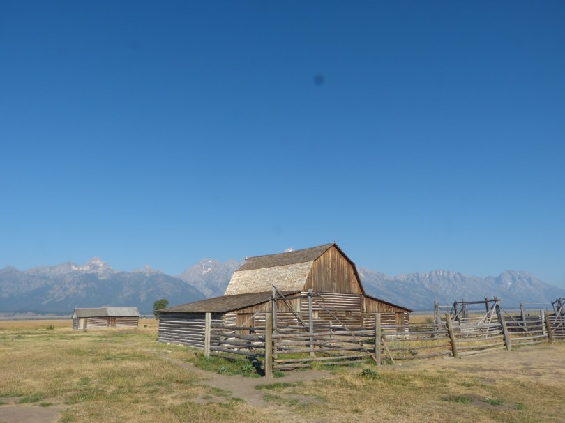 Mormon Row: Vor über 100 Jahren hat sich hier eine kleine Mormonengermeinde angesiedelt