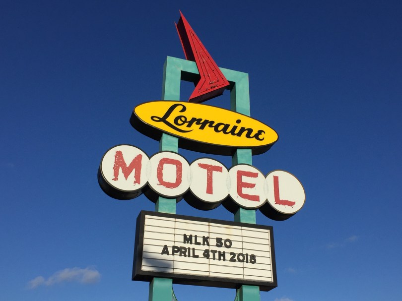 Lorraine Motel: zu Zeiten der Segregation eines der wenigen Motels, in dem Schwarze übernachten durften