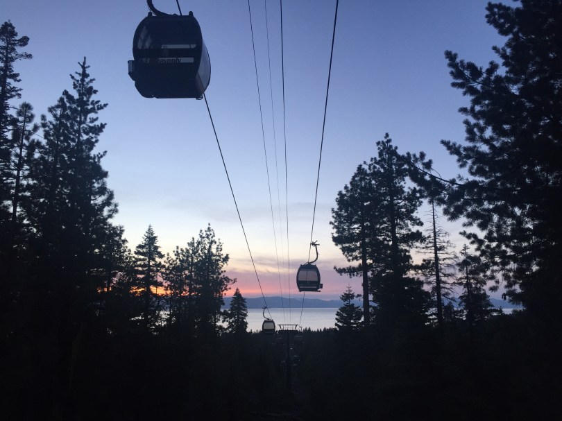 Van Sickle Bi-State Park: Dämmerung über dem See