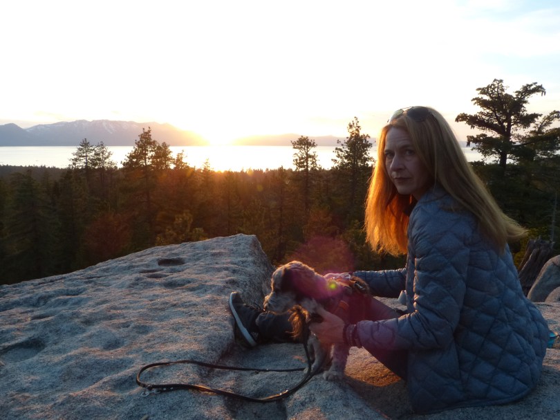 Van Sickle Bi-State Park: Geburtstagssonnenuntergang über Lake Tahoe