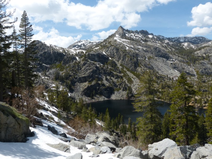 Winterliche Desolation Wilderness: Irgendwann ging's dann nicht mehr weiter