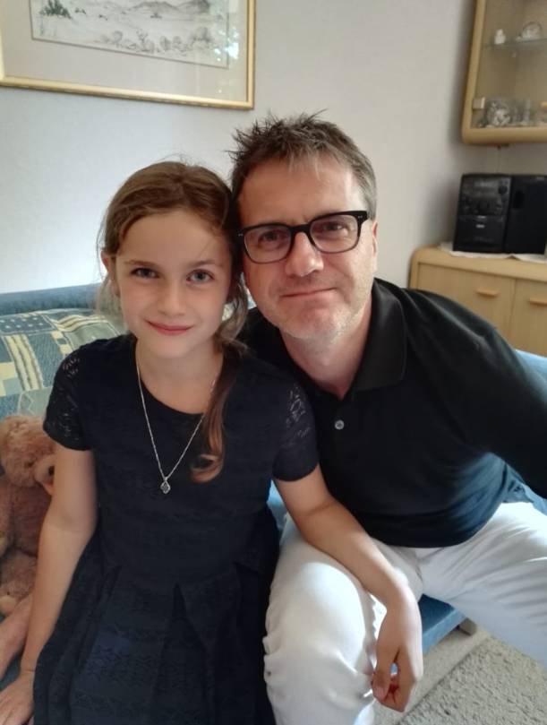 Mit meiner Nichte: "Du bist aber groß geworden." - "Und du alt."